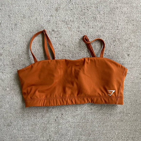 Gymshark Other - Gymshark athletic sports bra pumpkin spice orange